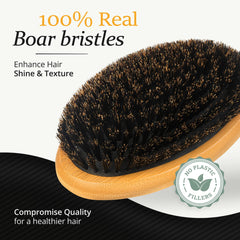 Belula wooden comb detangles hair with smooth, effortless precision