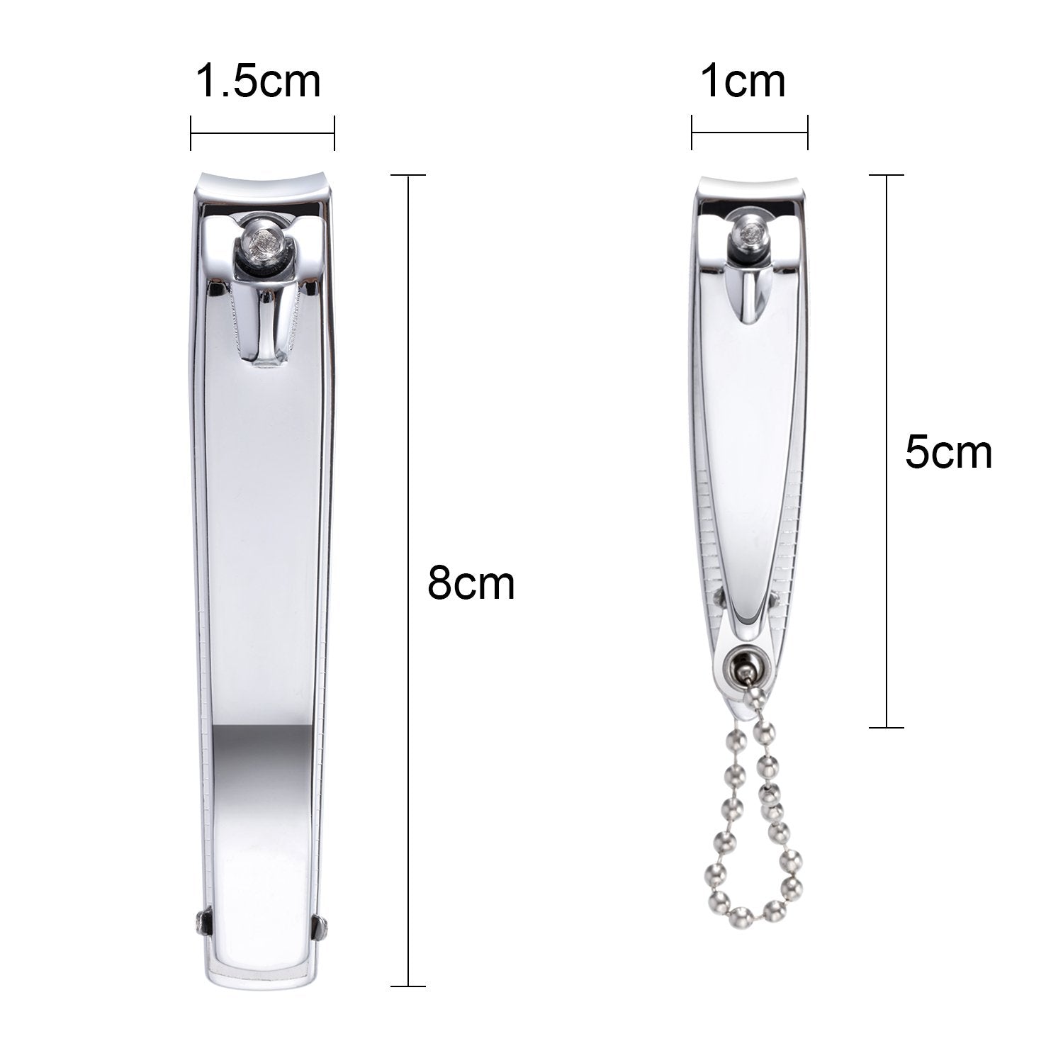 Bememo fingernail clippers stainless steel deliver smooth, even cuts