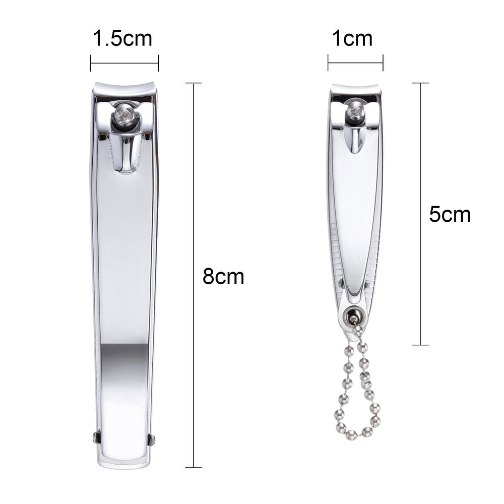 Bememo fingernail clippers stainless steel deliver smooth, even cuts