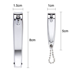 Bememo fingernail clippers stainless steel deliver smooth, even cuts