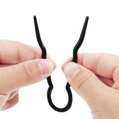 Bememo French twist spiral clip for quick, elegant styling