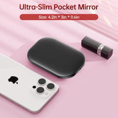 Benbilry mirror with 1x magnification for quick facial grooming checks
