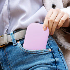 Benbilry portable mirror close-up shows 1x magnification for daily makeup checks.