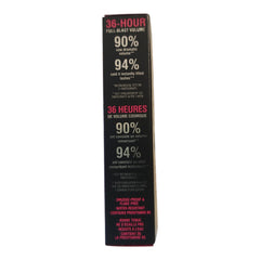 Benefit Bad Gal Bang mascara on lashes showing dramatic volume.