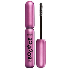 Benefit BADgal Bounce dual-sided brush demonstrates volume-boosting design for fuller lashes.