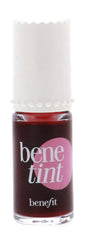 Benefit Bene Tint rose-tinted lip and cheek stain bottle showing long-wear color.