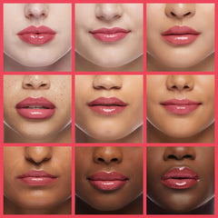 Benefit Bene Tint swiped on cheeks for a natural flush.