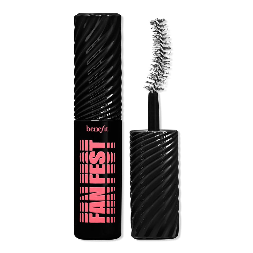 Benefit Fan Fest mascara travel-size on-the-go use in purse for quick touch-ups.