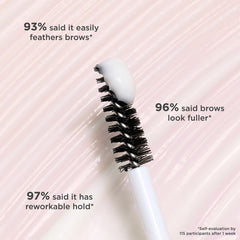 Benefit Fluff Up Brow Wax invisible hold delivers a light, flexible control