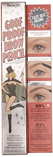 Benefit Goof Proof Brow Pencil No.2 Light outer arch definition for natural contour.