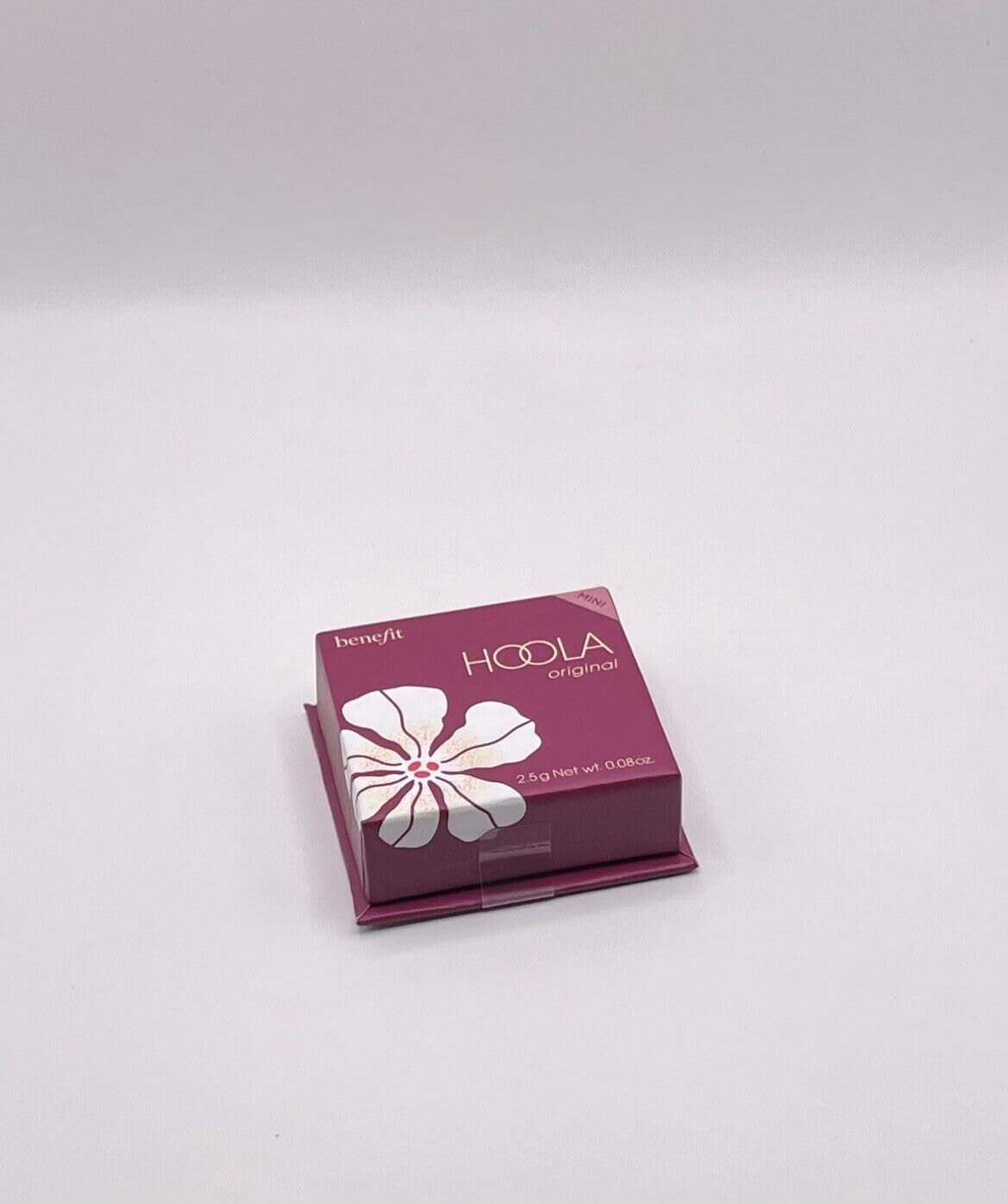 Benefit Hoola Matte Bronzer Mini cheekbone application for subtle contour