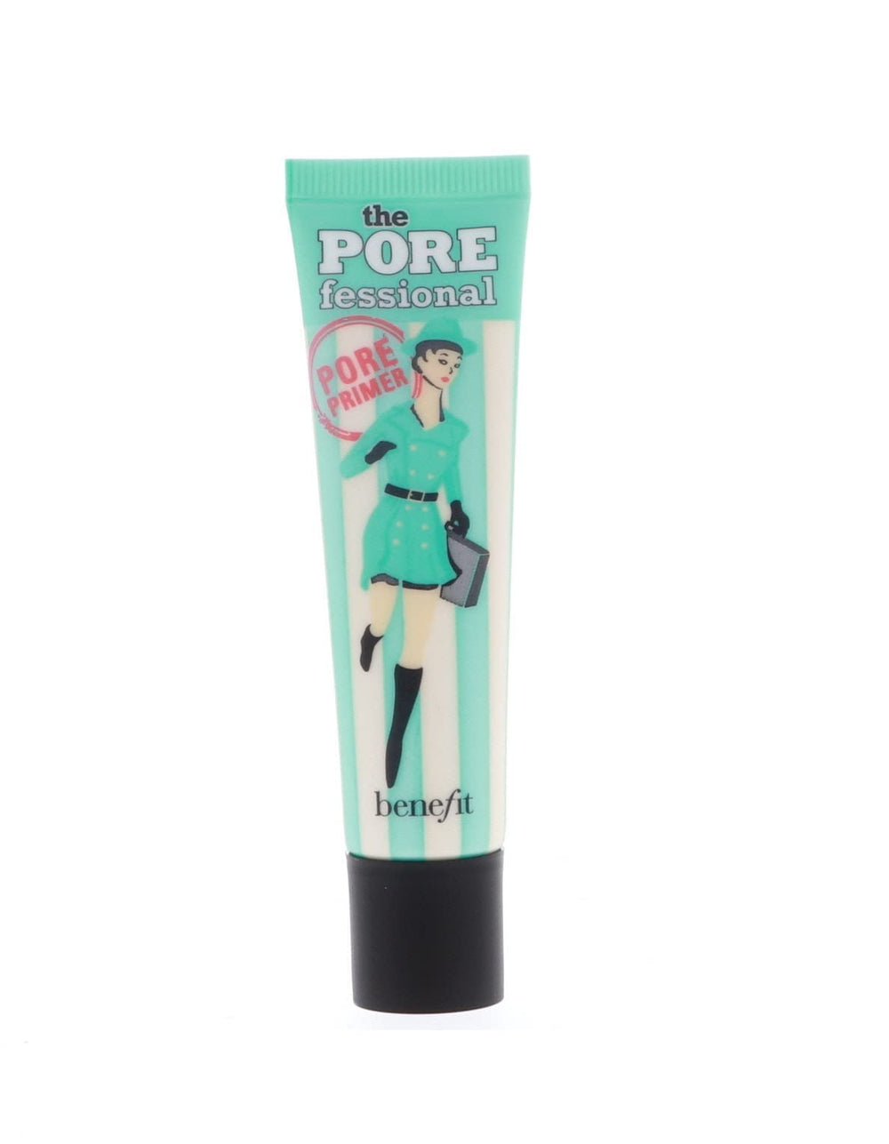 Benefit POREfessional Pro Balm on skin showing minimized pores for a refined complexion.