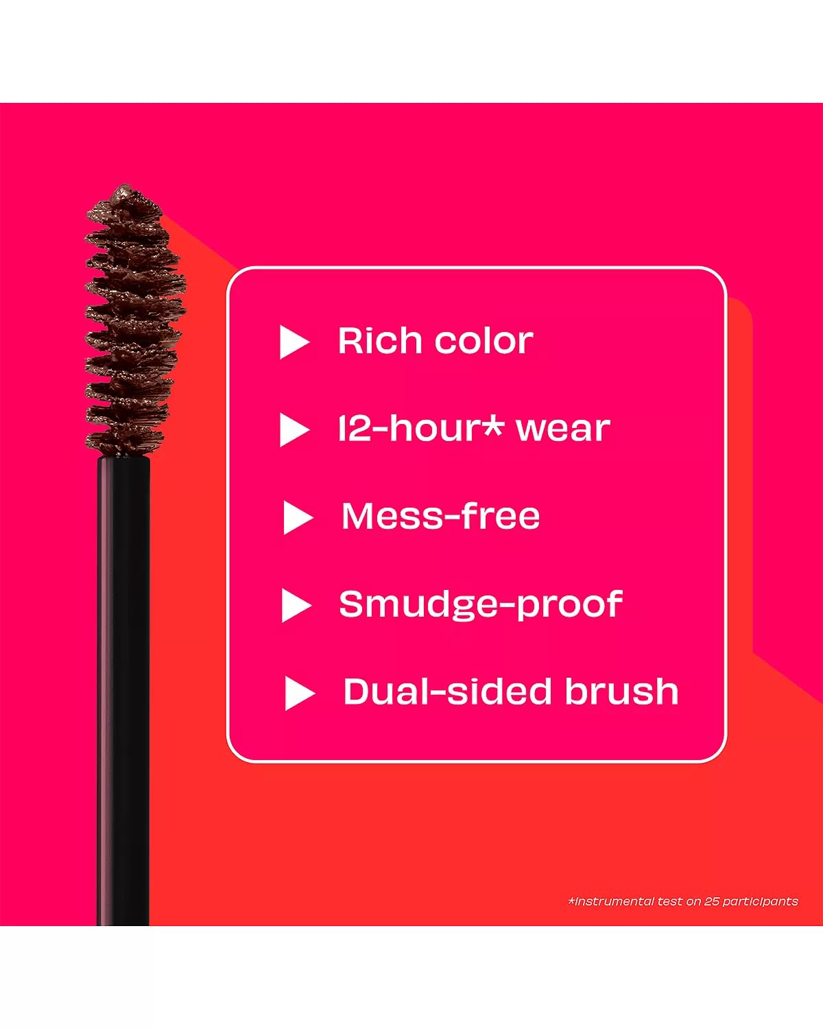 Benefit Precisely Brow Wax in use shapes and holds brows naturally.