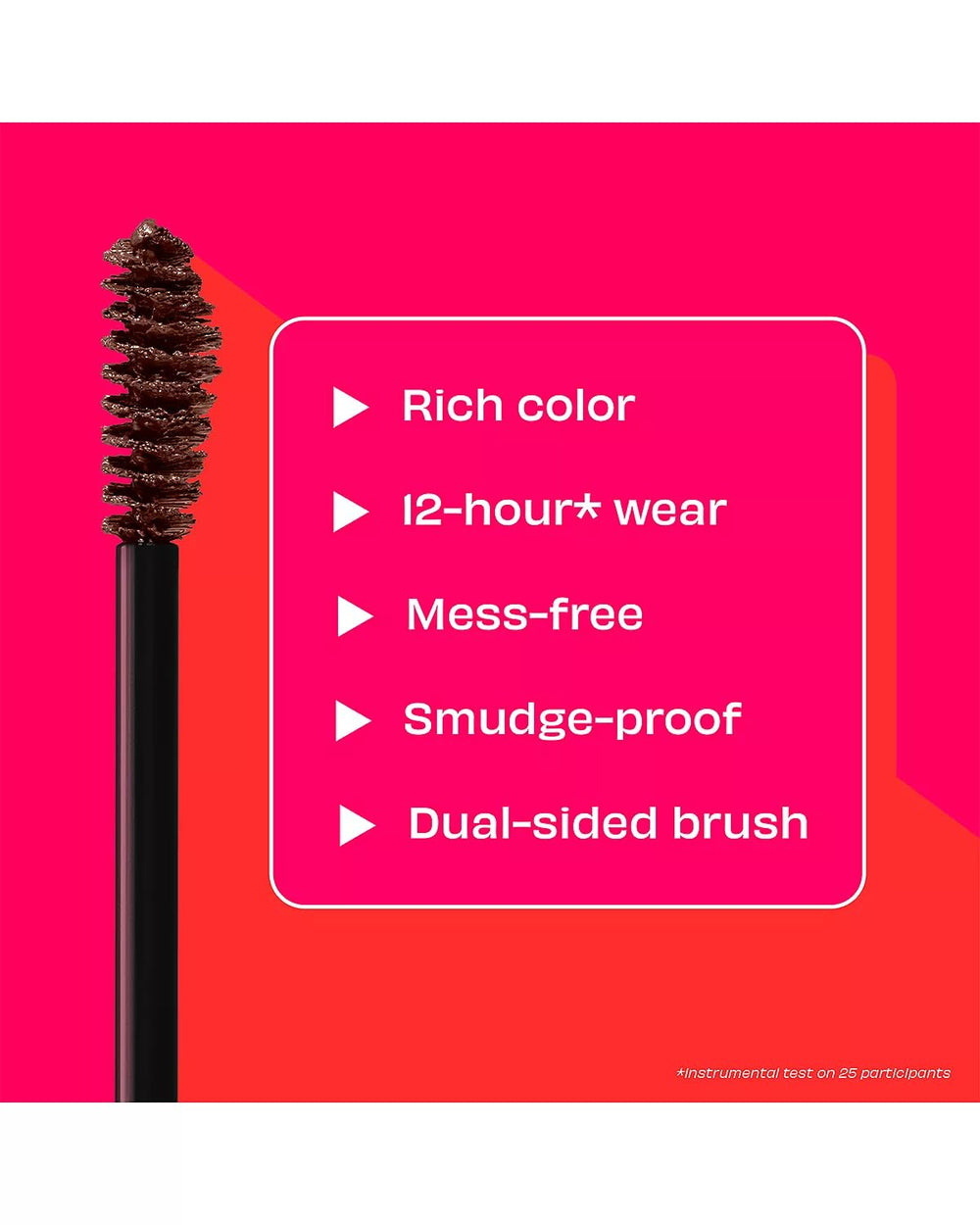 Benefit Precisely Brow Wax in use shapes and holds brows naturally.