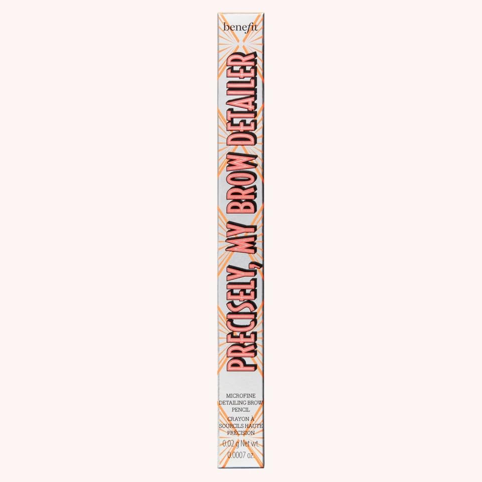 Benefit Precisely My Brow Detailer stroke closeup showing hair-like microlines.