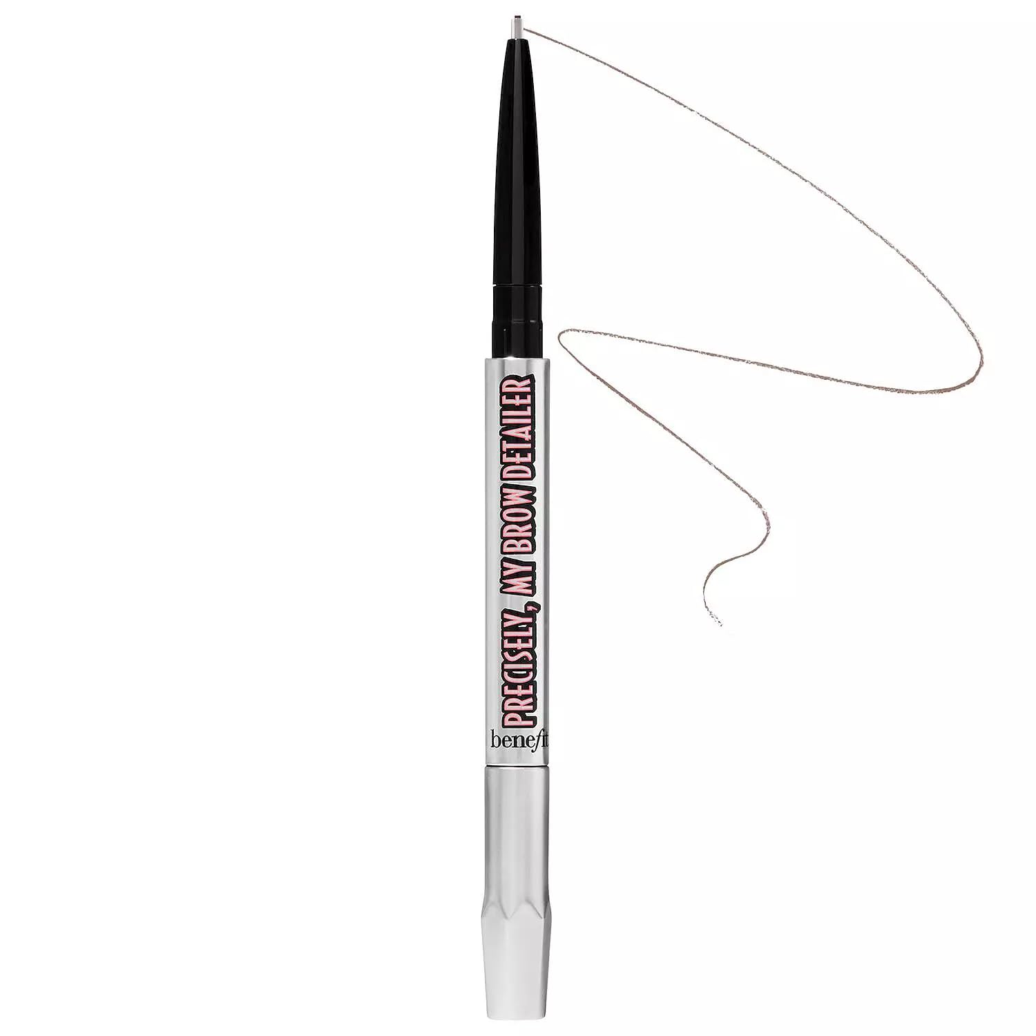 Benefit Precisely My Brow Detailer tip closeup for ultra-fine brow definition.