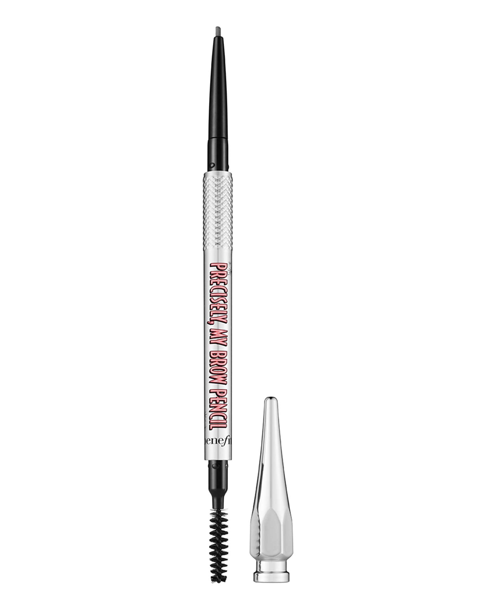 Benefit Precisely My Brow Pencil in Cool Soft Black with ultra-fine tip for natural brows.