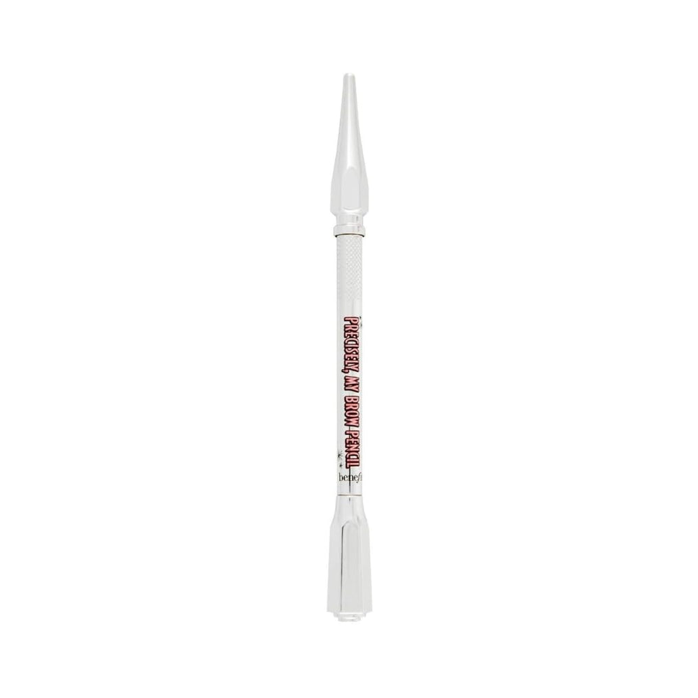 Benefit Precisely My Brow Pencil tip close-up showing the ultra-fine point for natural strokes.