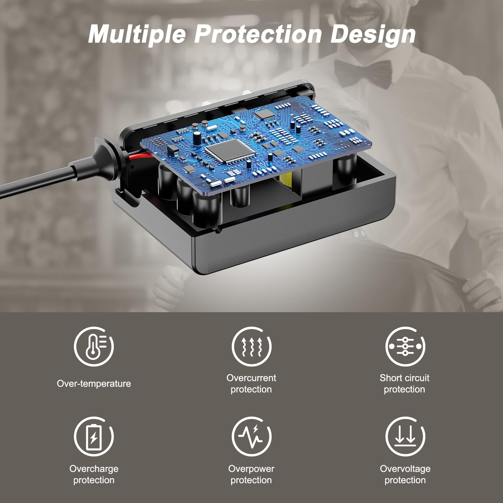 BENSN safety features include overload and temperature protections.
