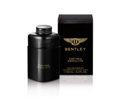 Bentley Absolute Men EDP packaging box emphasizes gift-worthy presentation and sophistication.