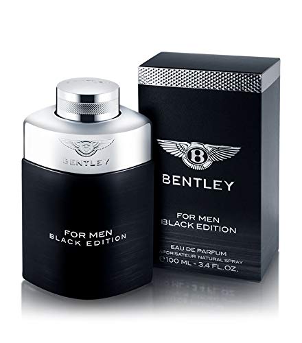 Bentley Black Edition box packaging, luxury presentation suitable for gifting.