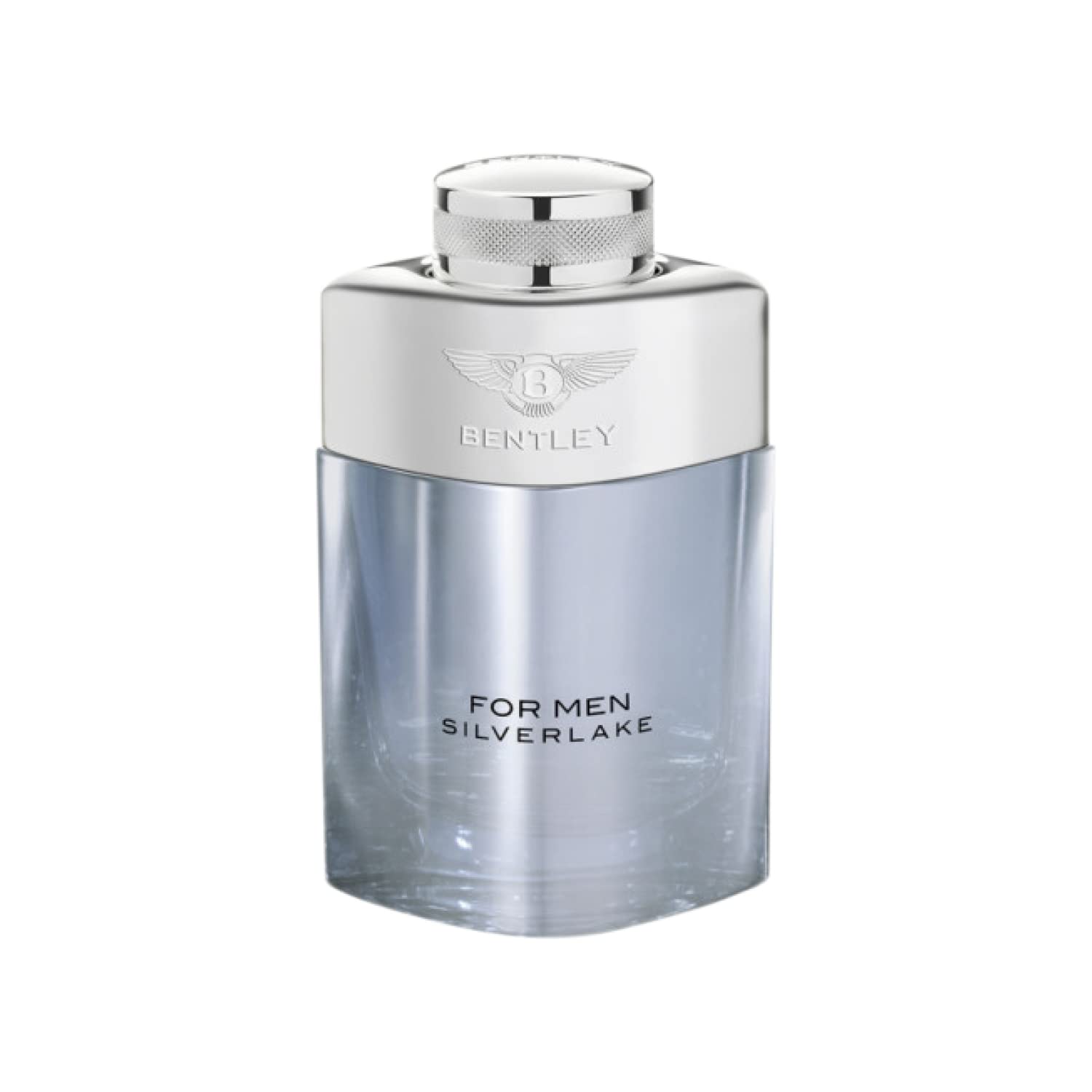 Bentley Silverlake bottle front, ideal for daily office wear and confident everyday fragrance.