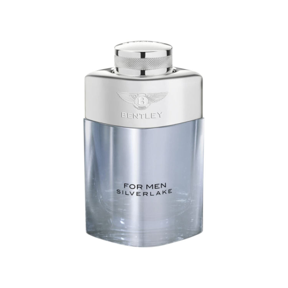 Bentley Silverlake bottle front, ideal for daily office wear and confident everyday fragrance.