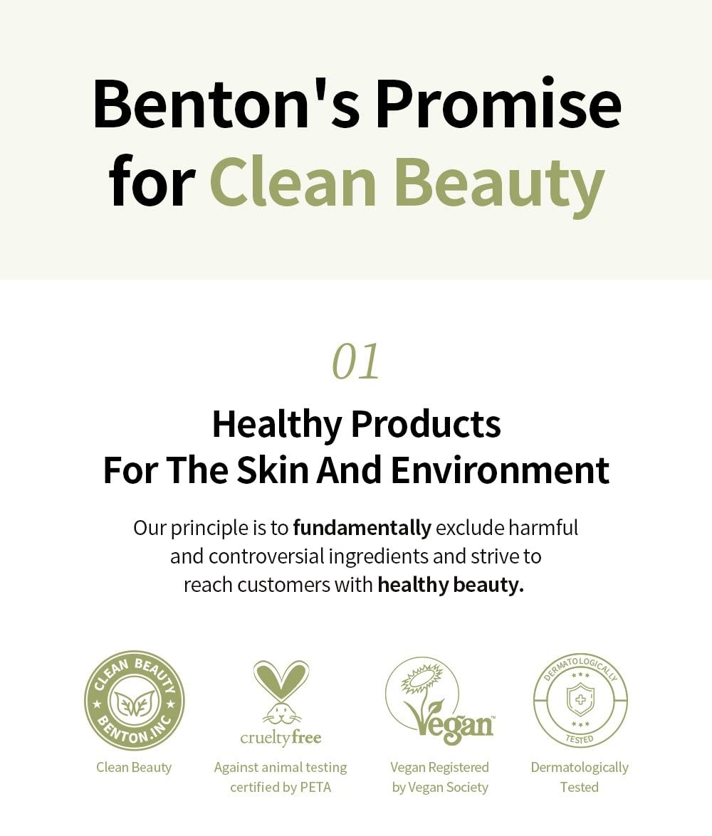 Benton Air Fit UV Defense Sun Cream vegan formulation for mindful skincare.