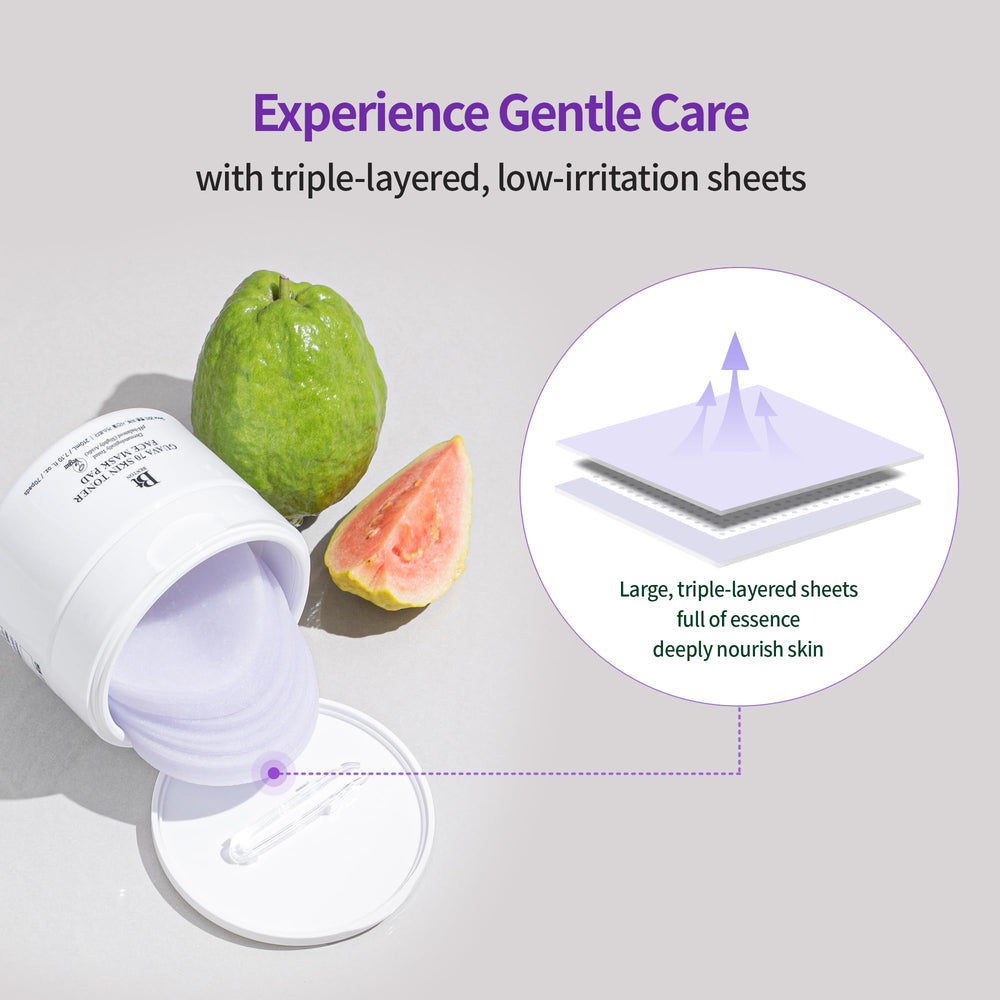 BENTON Guava 70 toner pad tearable-fabric for precise application