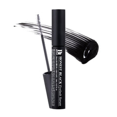 BENTON Honest Black Eyelash Serum bottle with tint for defined, enhanced lashes.