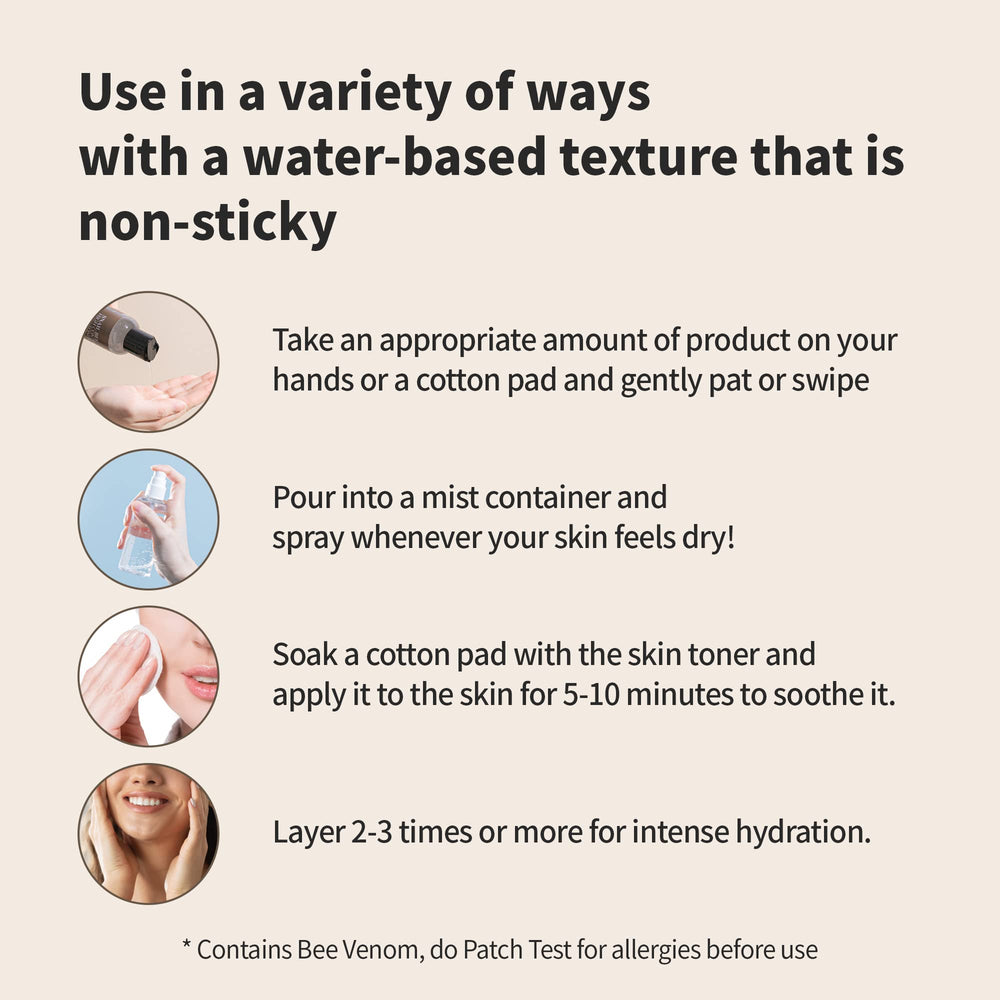 BENTON Skincare routine glow shot suggests daily hydration with snail mucin and adenosine