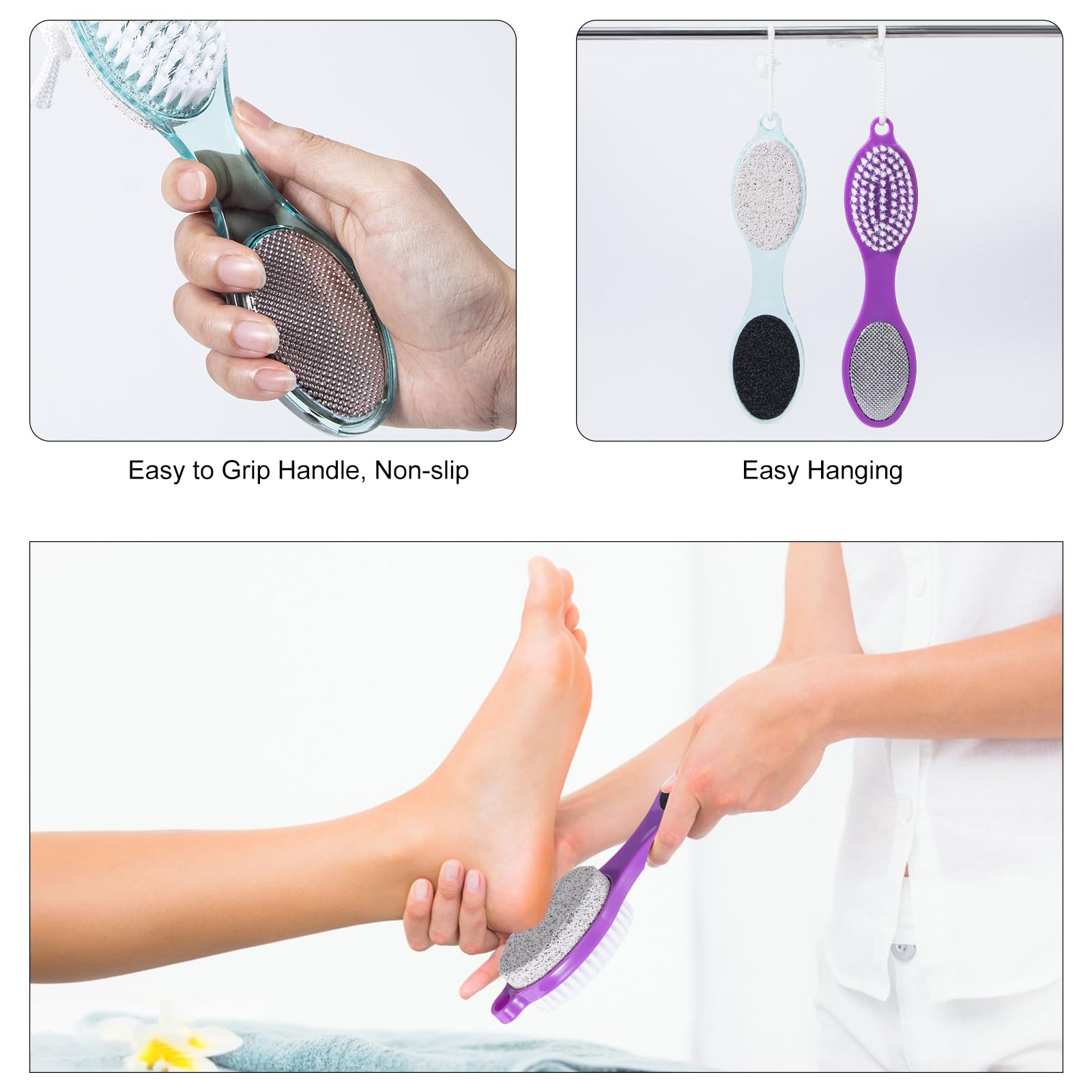 Beomeen emery board for smoother feet and refined nail edges.