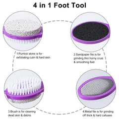 Beomeen foot tool callus remover metal file for durable at home pedicure.