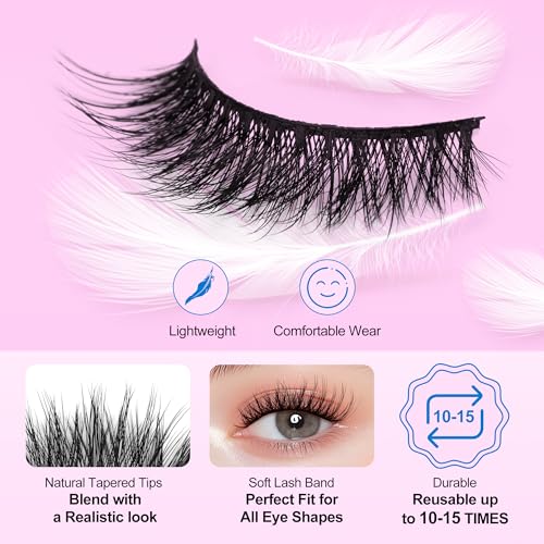 BEPHOLAN Lashes reusable up to 12 wears close-up with proper care.