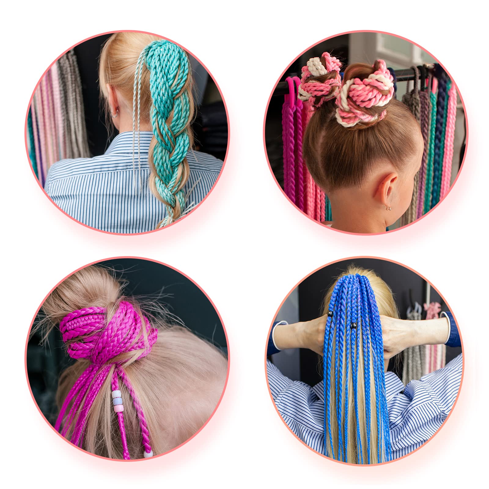 Berchaoki crazy hair day accessory sparks creative styling.
