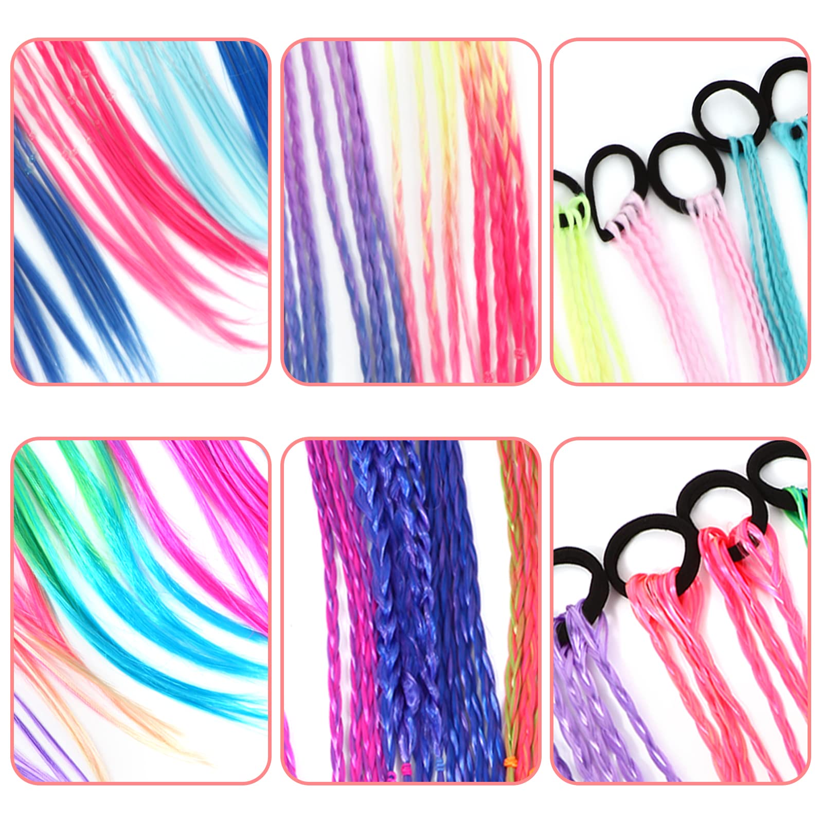 Berchaoki rainbow braid gift option for kids and friends.