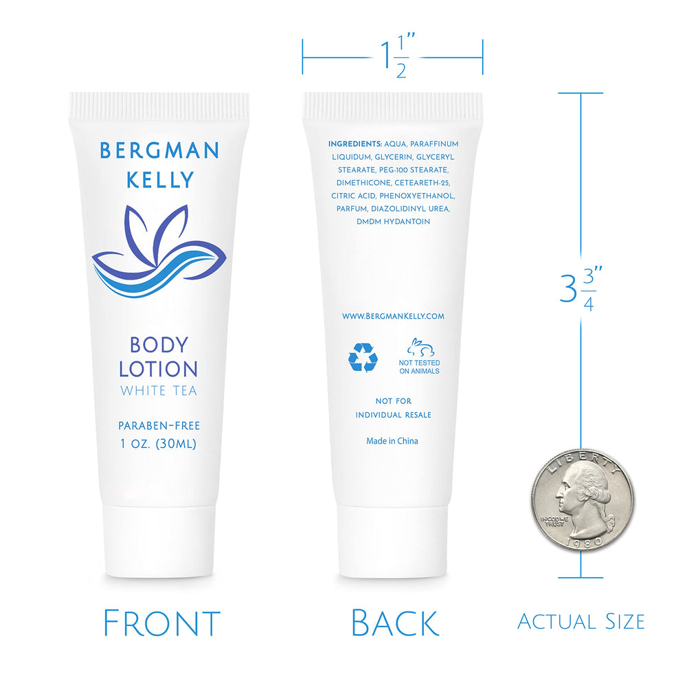 BERGMAN KELLY 100-pack travel-size tubes ideal for bulk stocking