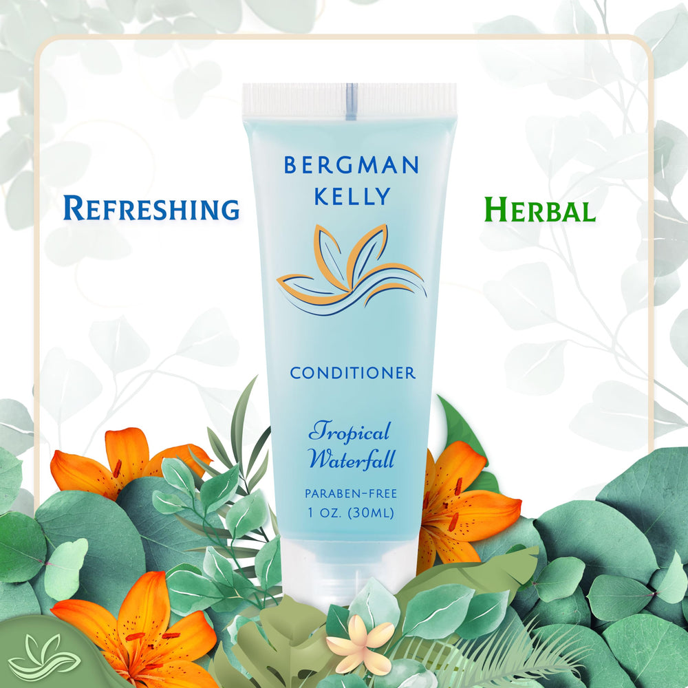 BERGMAN KELLY tropical waterfall body lotion 1oz bottle moisturizes guest skin