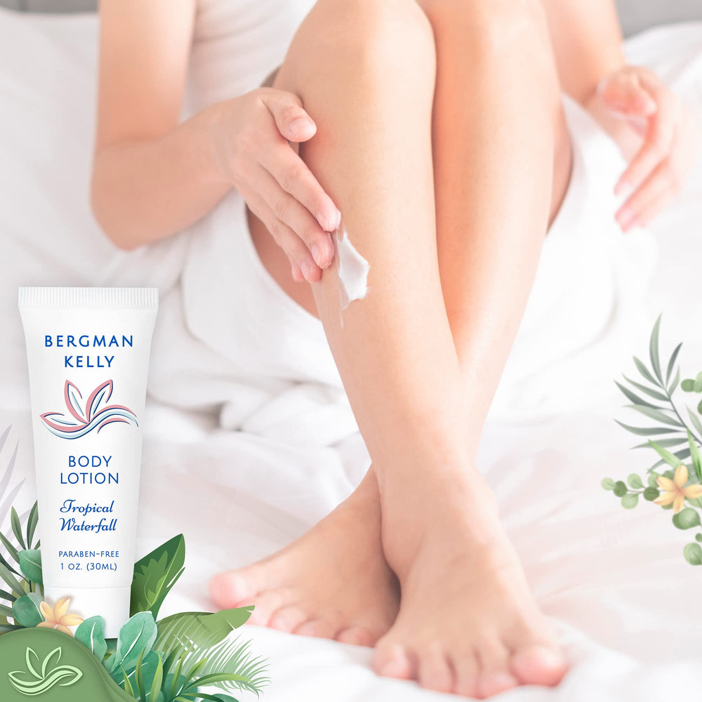 BERGMAN KELLY bulk-pack display offers reliable hotel amenities for bulk orders.