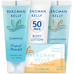 BERGMAN KELLY hotel soap bars 1 oz tropical waterfall for guest rooms