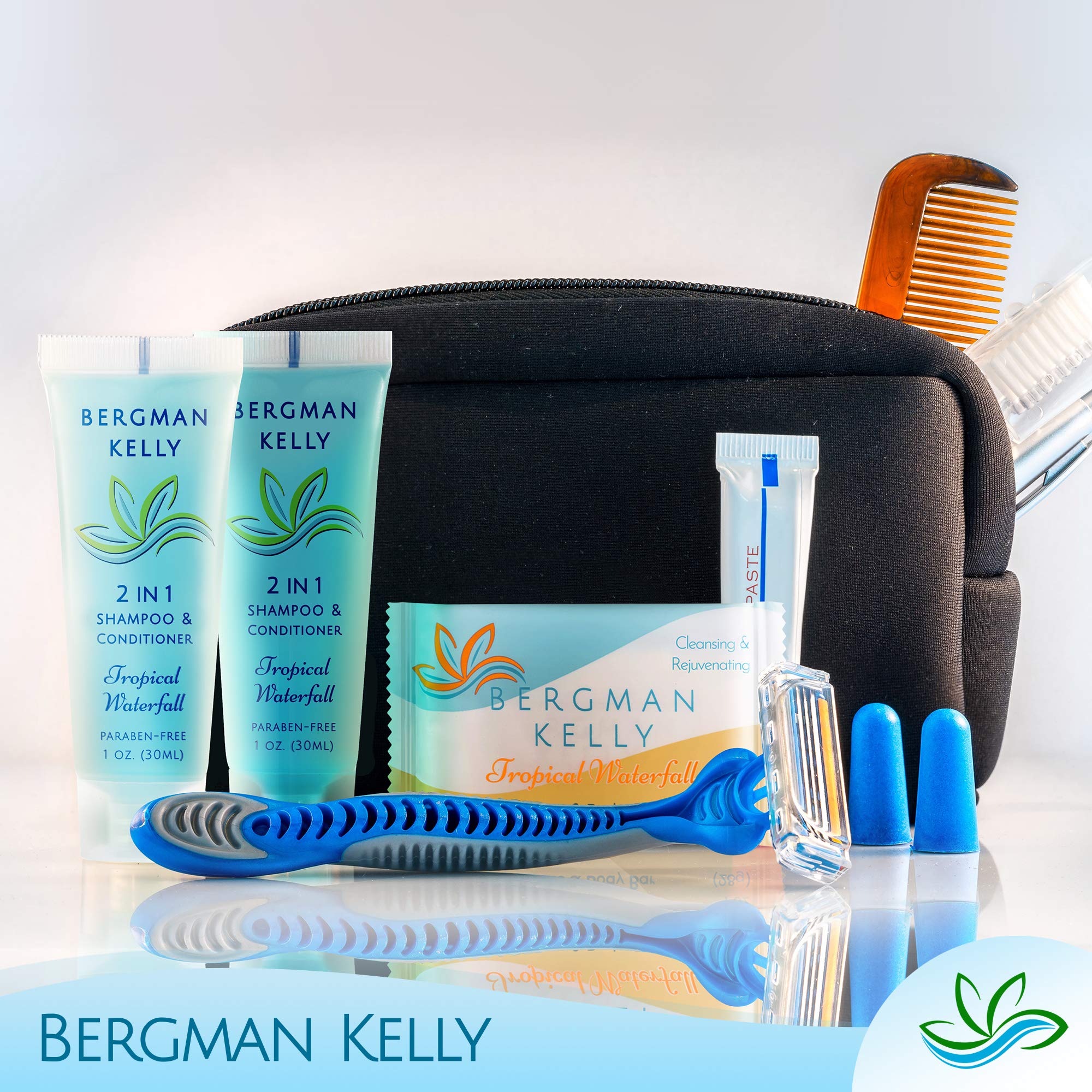 Bergman Kelly recyclable packaging supports eco-conscious hotel operations.