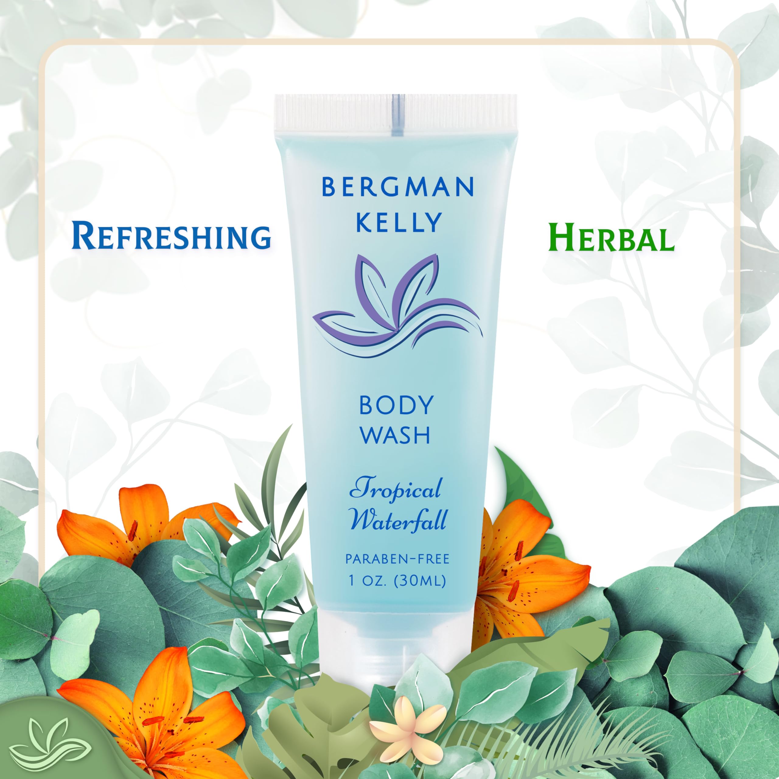 BERGMAN KELLY recyclable packaging supports eco-friendly hotel amenities.