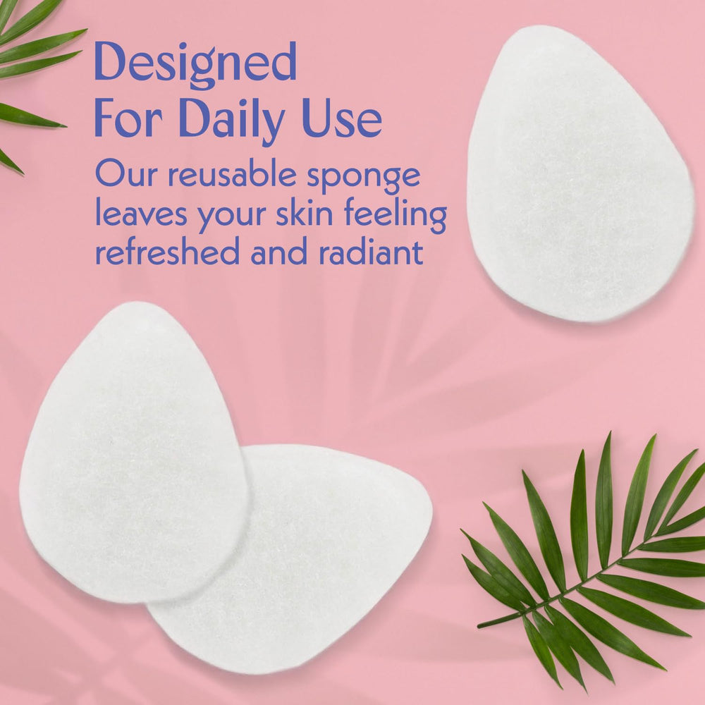 Berkland reusable sponge eco-friendly design emphasizes sustainable skincare and reduced waste