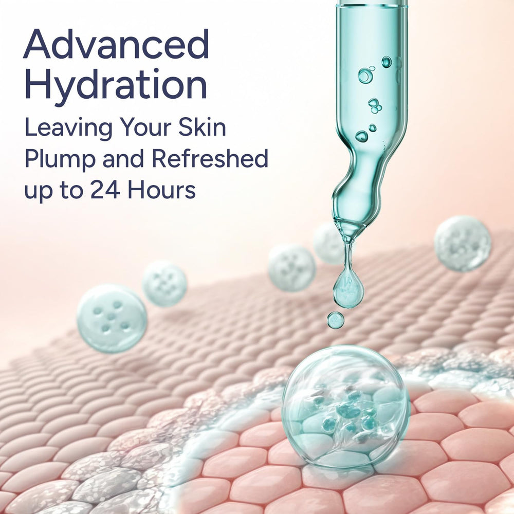 Berkland serum texture shows lightweight hydration that nourishes skin without heaviness