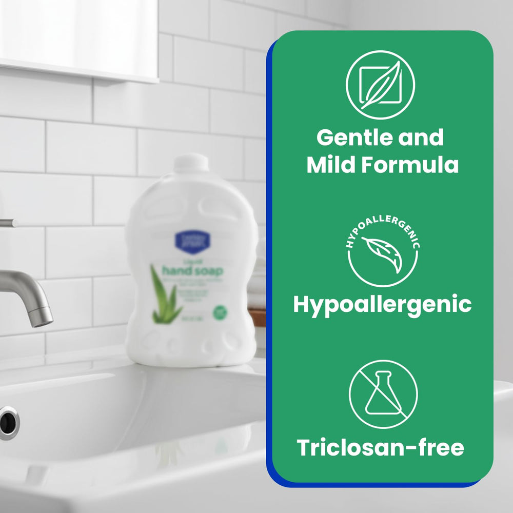 Berkley Jensen pack-of-2 refills provide convenient, cost-effective home care.