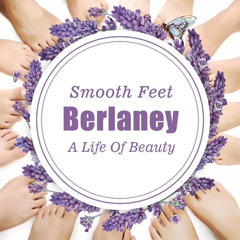 Berlaney Foot Peel Mask removes dead skin from the sole for smoother texture