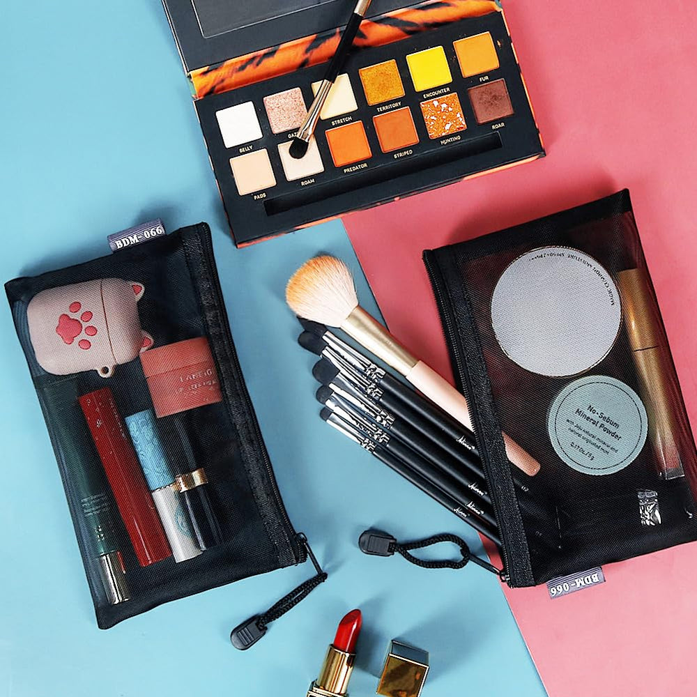 besharppin pack-in-purse organization showcases compact storage for cosmetics and essentials.