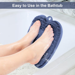 BESKAR Foot Scrubber Mat exfoliates dead skin for smoother feet