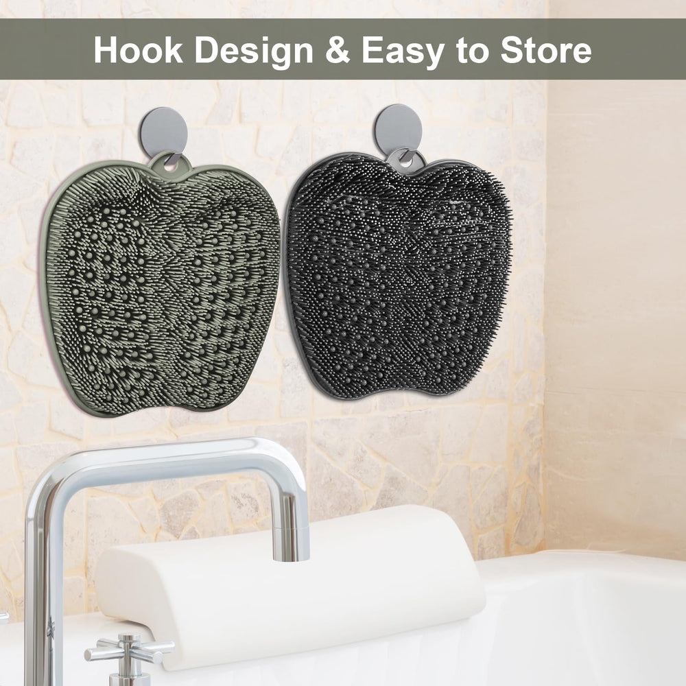Beskar hook-design mat dries quickly and stores neatly after use.