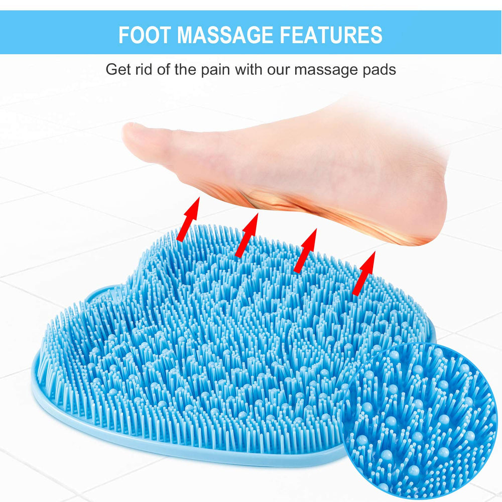 BESKAR non-slip mat reduces bending by letting you stand while cleaning.
